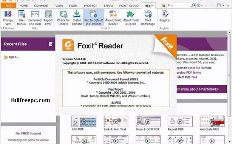 Foxit Reader Crack free download screenshot