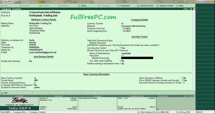 tally erp 9 full version free download