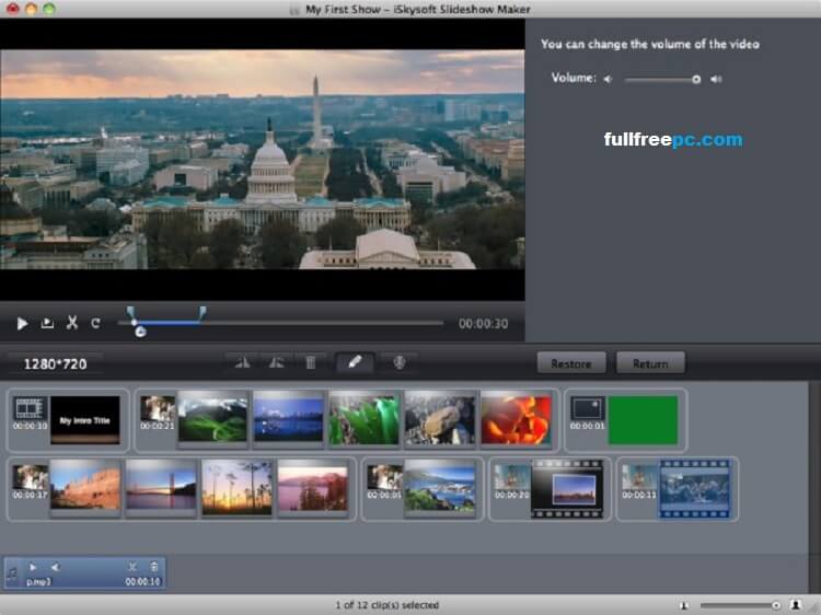 slideshow-video-editing mac
