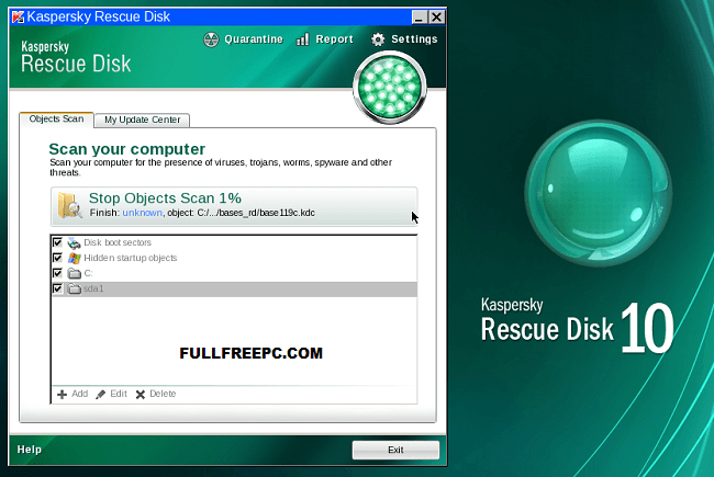 Kaspersky Rescue Disk free